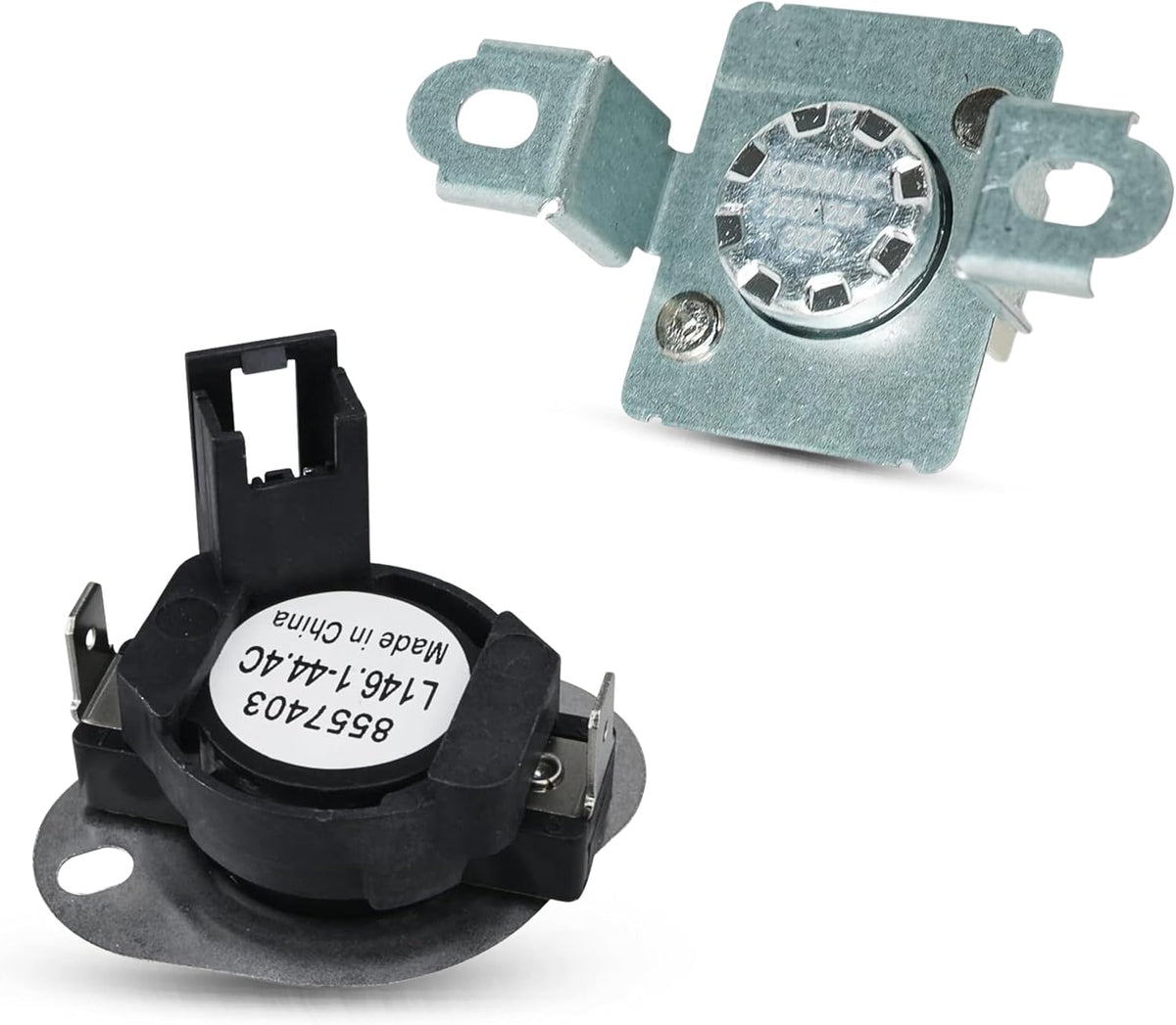 AZ4U wp8557403 Part Number 8557403 Dryer Thermostat Kit, 8318314 280148 Dryer Thermal Cut-Off & High Limit Thermostat Replace Thermal Fuse 280148VP For Whirlpool, Maytag thermostat 8557403, Kenmore