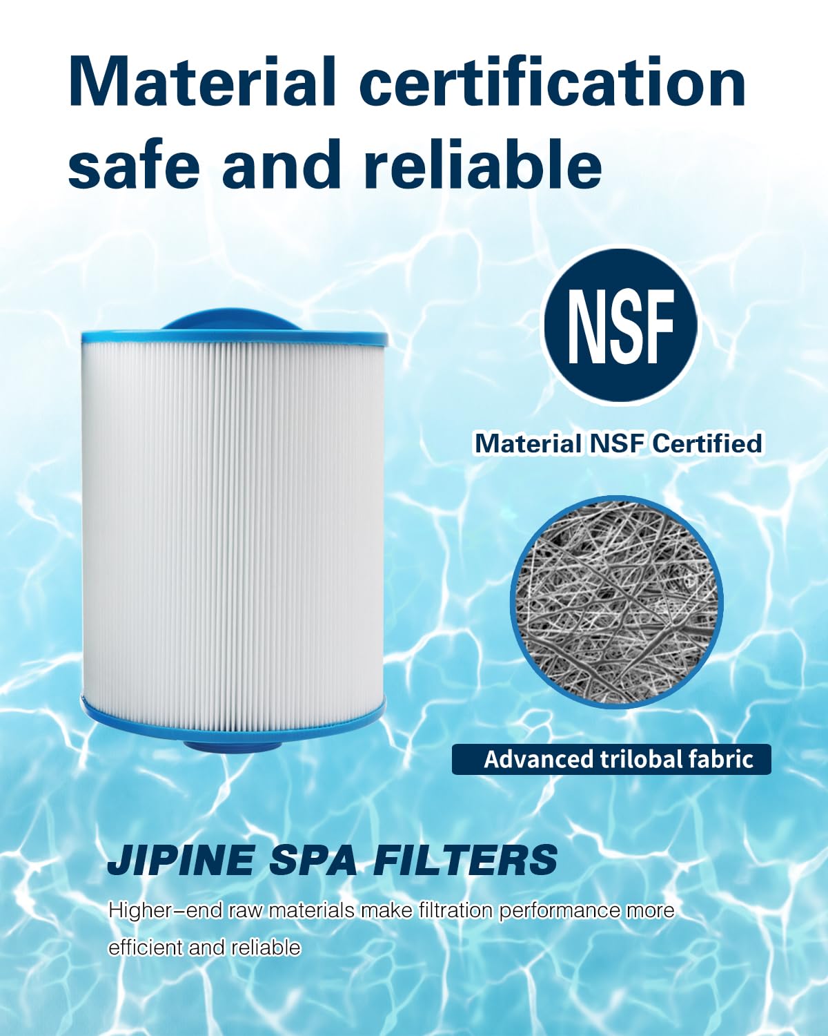 PAS50SV Hot Tub Filter Replaces Artesian Spa Large Filter, 2 Pack
