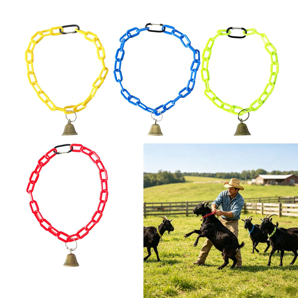 Goat Collar Breakaway Chain for Sheep Plastic Chain with Quick Release Link