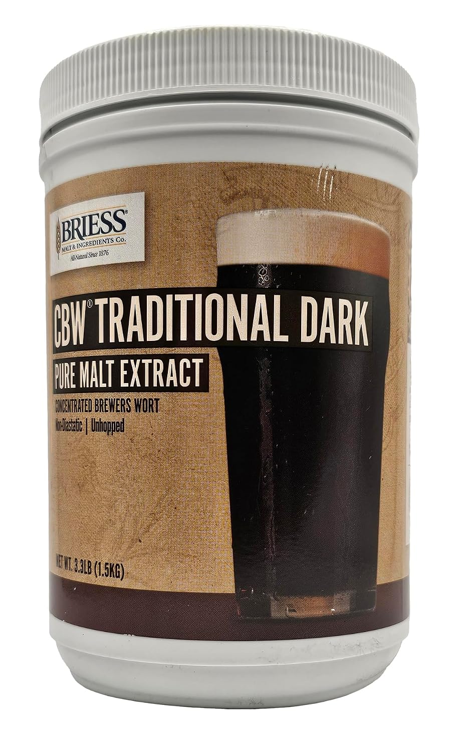 SR-8S4M-J1OL Liquid Malt Extract - Traditional Dark - 3.3 lbs,Pack of one