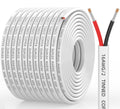16 Gauge Marine Wire, 16 Gauge Wire Duplex Marine Grade Cable, 100FT | Oxygen-Free Tinned Copper Marine Wire 16