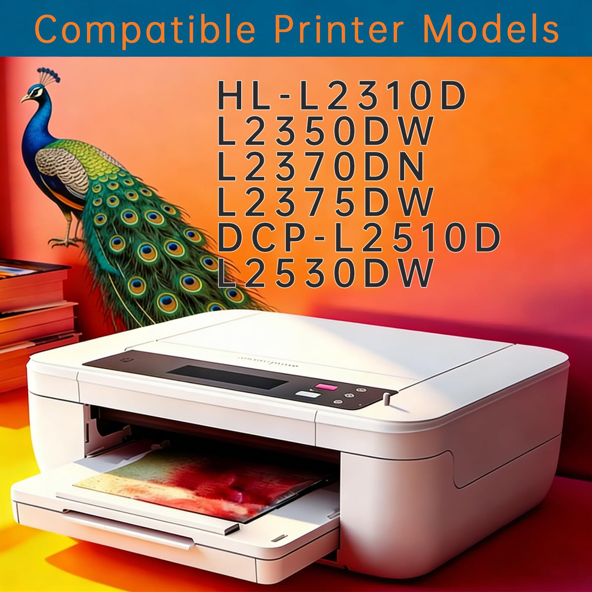 TN2420 Toner Cartridge Compatible for Brother (1BK)