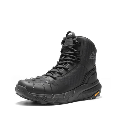 Men's Waterproof Work Tactical Boots Comfortable,Black,14