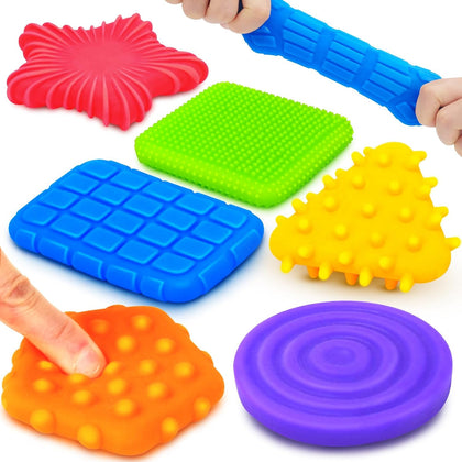 Squishy Sensory Toys for Kids Toddlers: Soft Textured Fidget Toy for Autism | Sensory Fidget Toys for ADHD Children
