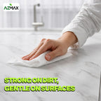 A-Z Max Multi-Purpose Cleaning Wipes, Extra Thick, 7 x 7 Inch, 152 Count