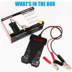 MP0514A 12V Digital Car Battery Tester Voltmeter and Charging System Analyzer with LCD Display and LED Indication