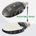 LED Shoebox Area Corn Light Bulb,Rotatable Shoebox Retrofit Kits Lights