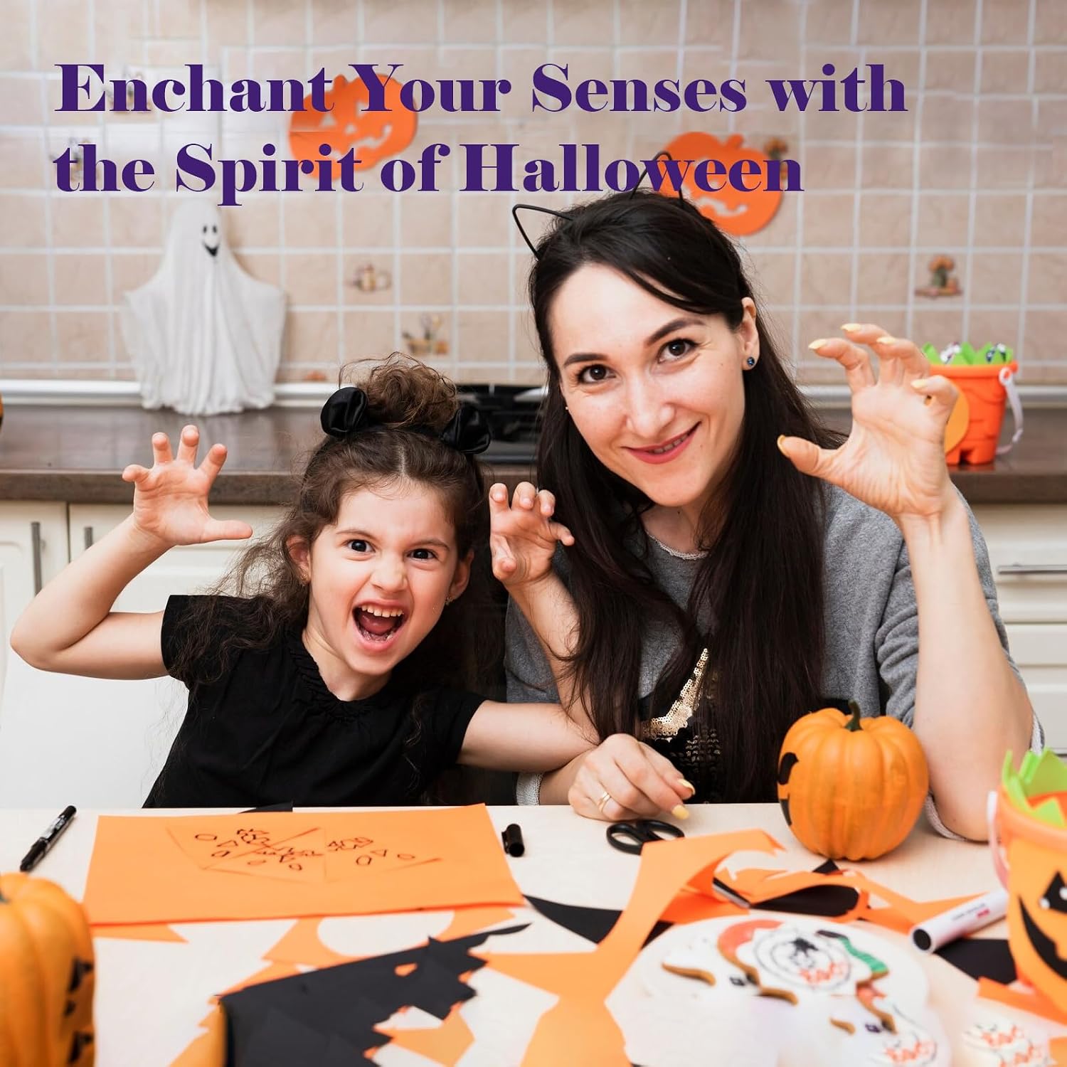 Halloween Fragrance Oil Set, 6x10ml Fall Essential Oils for Diffuser, Candle Soap Making Scents- Brown Sugar and Fig