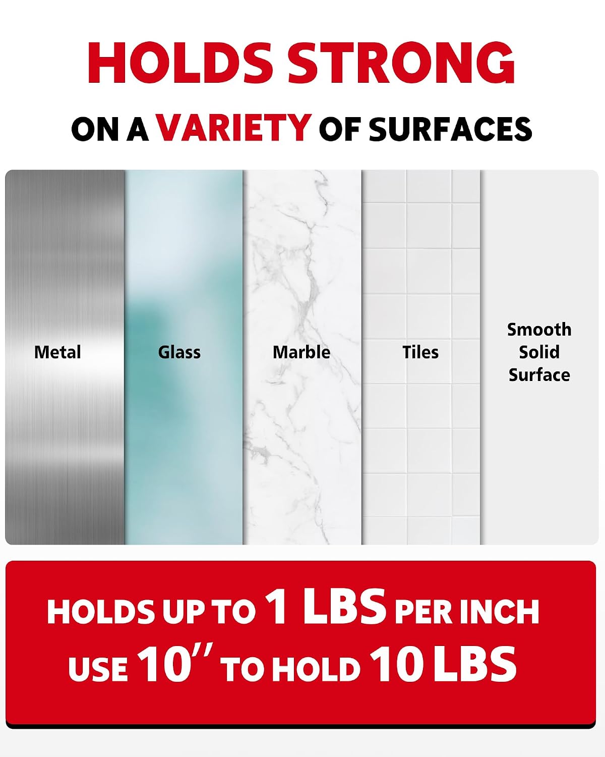 Double Sided Tape Heavy Duty, Strong Adhesive, 50ft x 0.5in