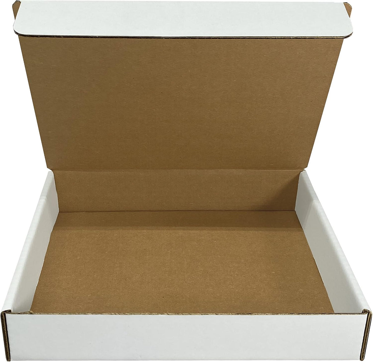 Sturdy Mailer Shipping Boxes, Corrugated Cardboard for Packing and Mailing, Tape-Free Assembly, 12" x 9" x 2.25"