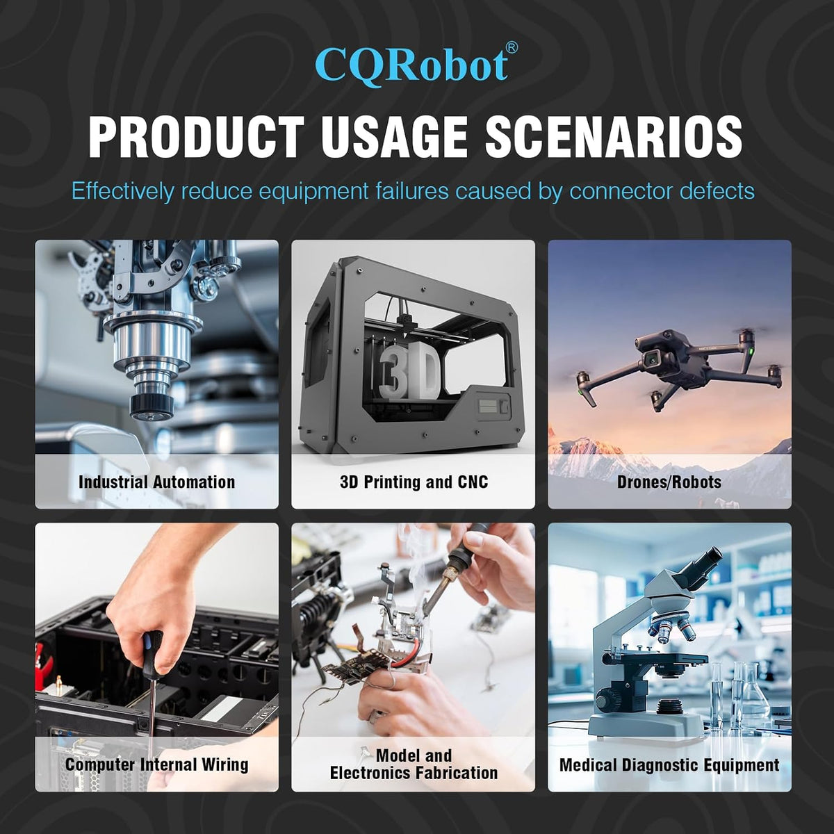 CQRobot JST SM 2.5mm Pitch 2-Pin Electronic Computer Connector Adapter