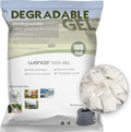 Poo Gel for Portable Toilet for Camping - 100 Pack Urine Super Absorbent, Solidifier, Liquid Waste Gelling and