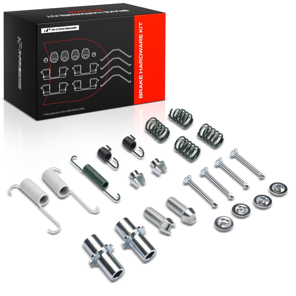 A-Premium Rear Side Drum Brake Hardware Kit