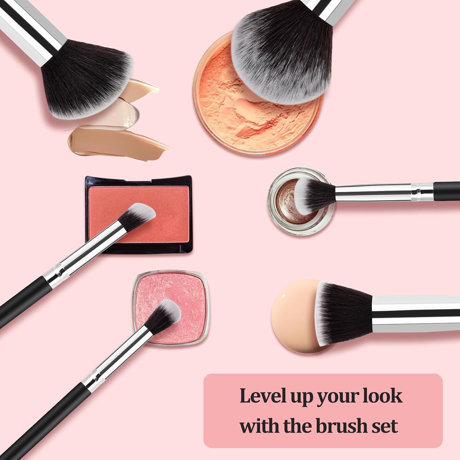 Makeup Brushes Set for Women, Christmas Stocking Stuffers for Teen Girls | Gifts for Women Wife, Professional 13 Pcs