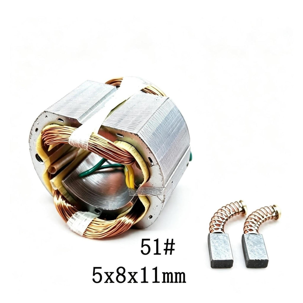 6-Tooth Copper Coil Stator, Compatible With Black&Decker, For 10A