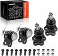 A-Premium Front Upper & Lower Ball Joint Kit, Compatible with Dodge