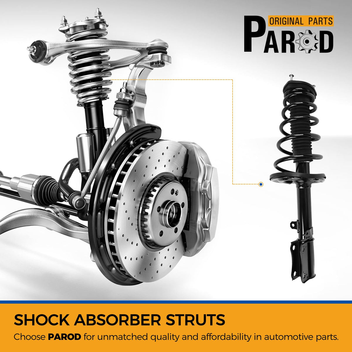 PAROD Rear Shock Absorber Strut Replace for 172310 172309