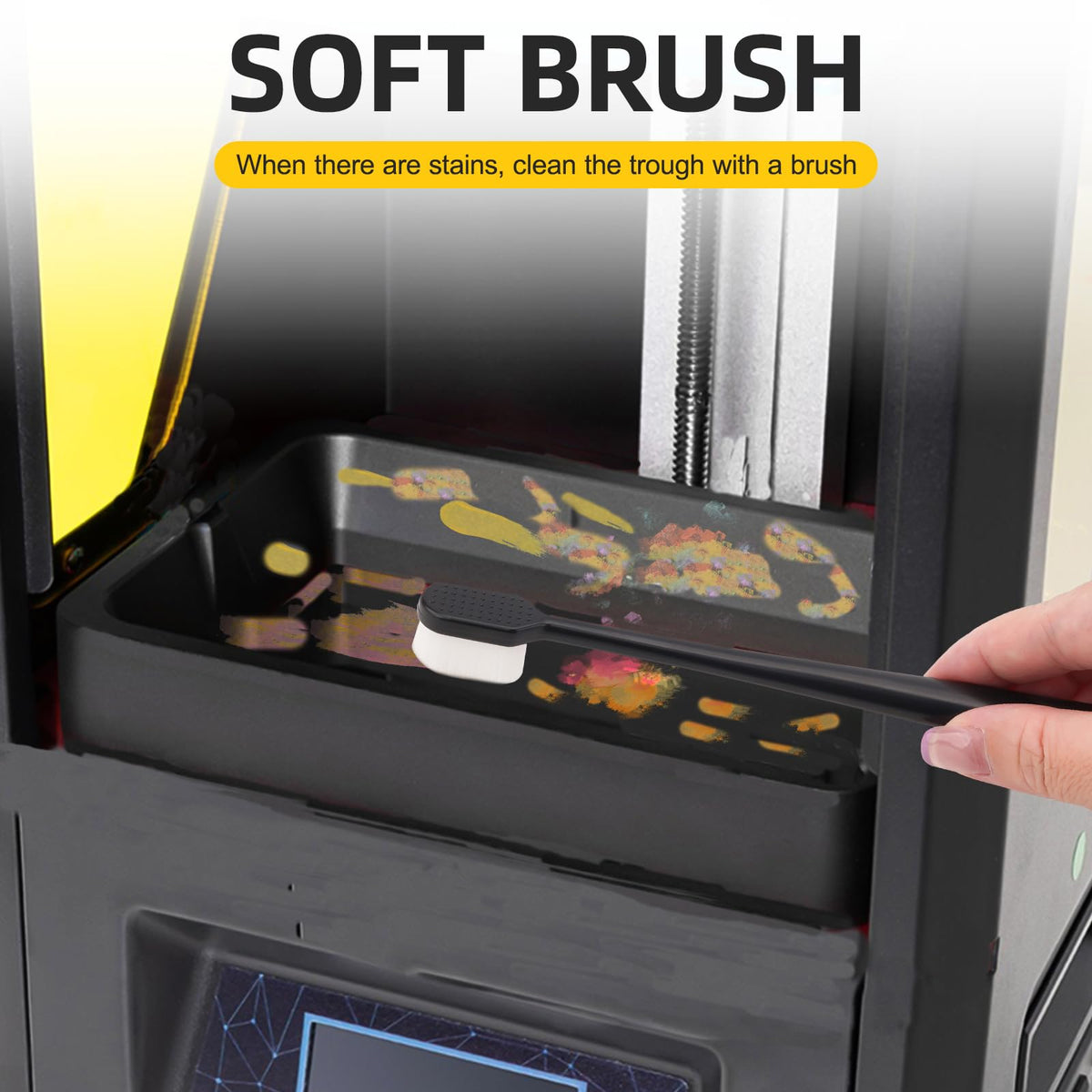 YIBECO 8pcs UV Resin 3D Printer Must-Have Tools