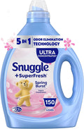 SuperFresh Fabric Softener Liquid, Spring Burst, 78.8oz, 150 Loads