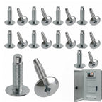 kzfuli 20Pcs Electrical Panel Screws for Square D Load Center Cover White ﻿