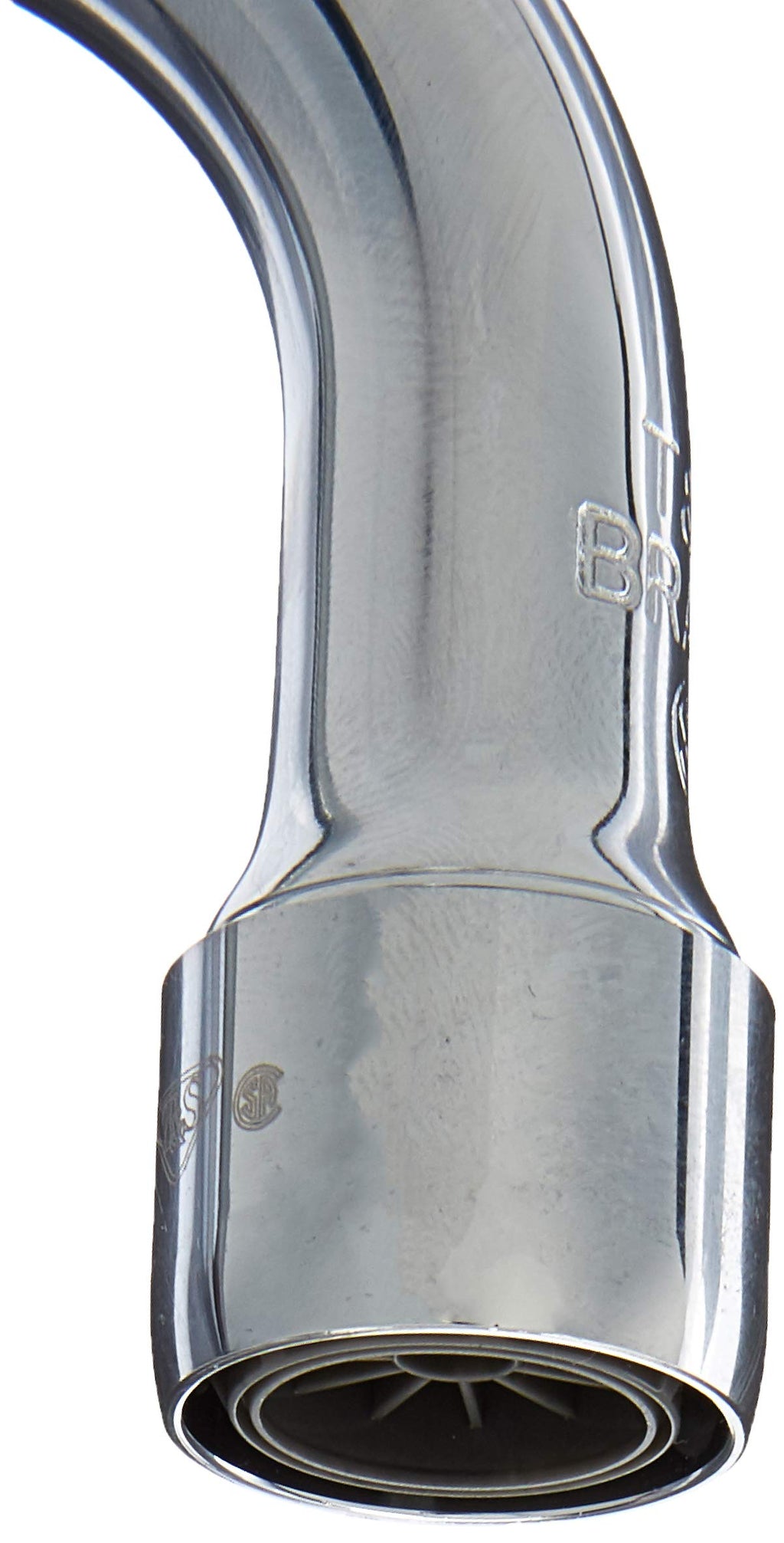 T&S Brass 062X, Swing Nozzle, 12-Inch Chrome, B-PT Stream Regulator Outlet