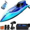 Brushless RC Boat for Adults & Teens, 35+ KPH, Self-Righting | Water-Cooled Motor, Adjustable Speed, 30-Min Runtime