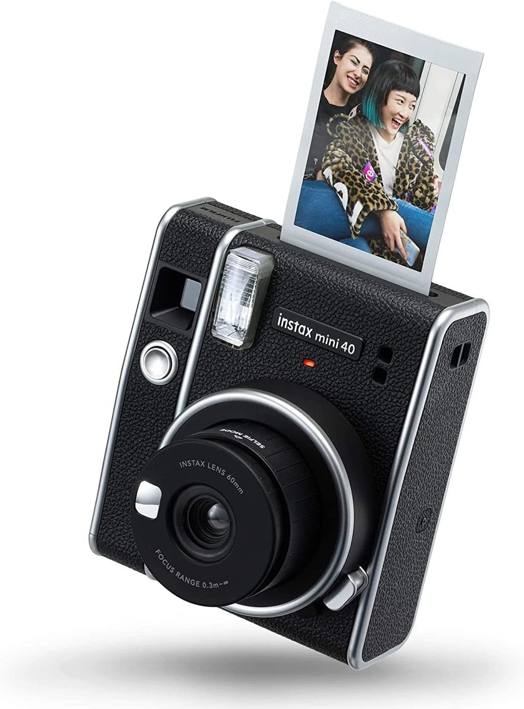 Instax Mini 40 Instant Film Camera with Built-in Selfie Lens, Auto Exposure, Auto Shutter Speed, Easy to Use, Stylish