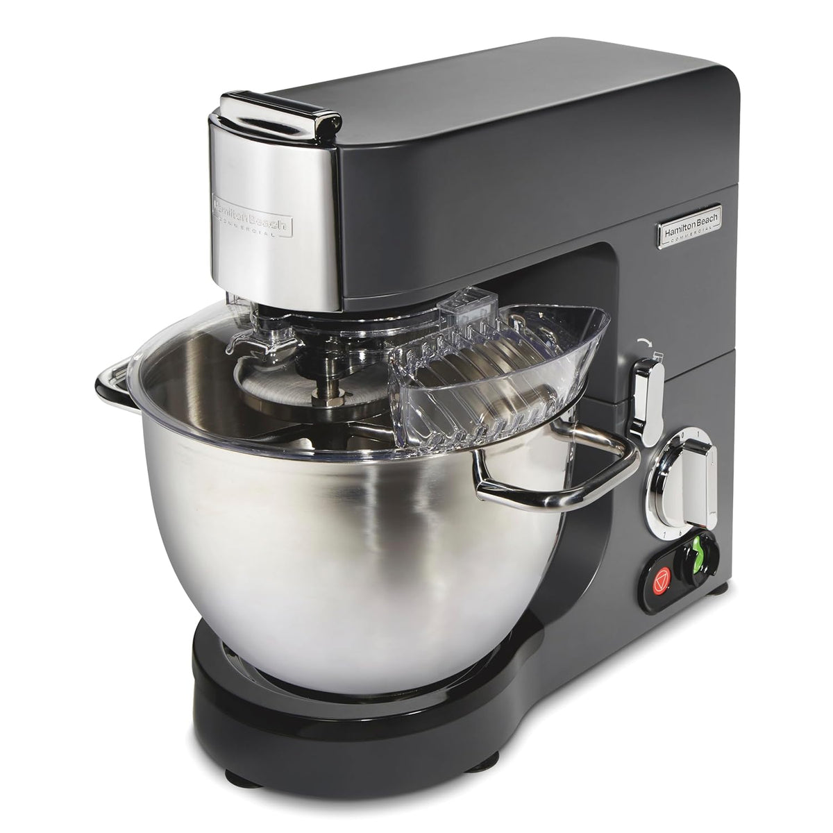 CPM800 8 Quart Stand Mixer, Die-Cast Aluminum, Black