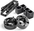 KSP Leveling Lift Kit for 2007-2020 Chevy Silverado 1500 GMC Sierra 1500, 3"F+2"R Full Suspension Lift Kits Including 3 Inch Front Strut Spacer and 2 Inch Rear Lift Block with Extended U Bolts