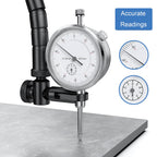 Metric Dial Indicator 0-10mm with Magnetic Base Includes Flex Arm
