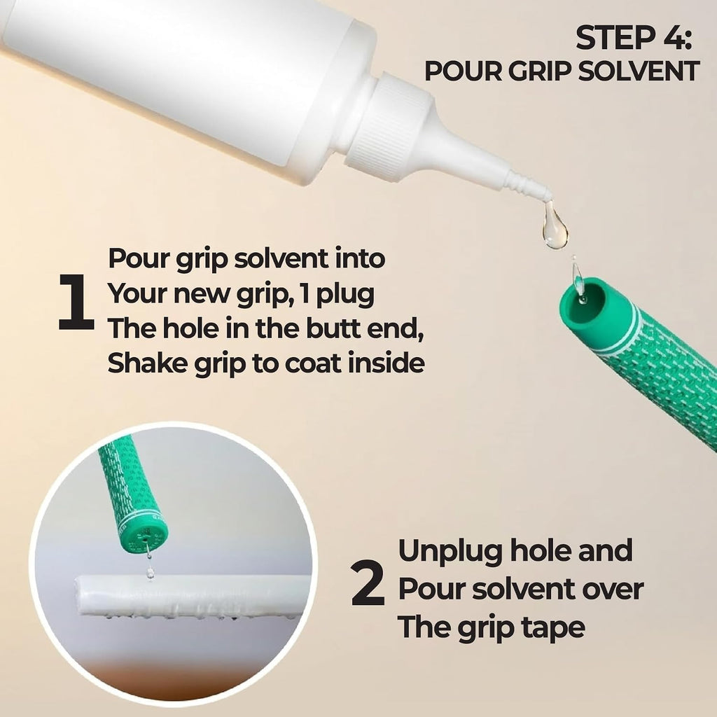 Golf Grip Kits for Regripping Golf Clubs - Professional Quality - Options Include Hook Blade, 15 or 30 Tape Strips, 5