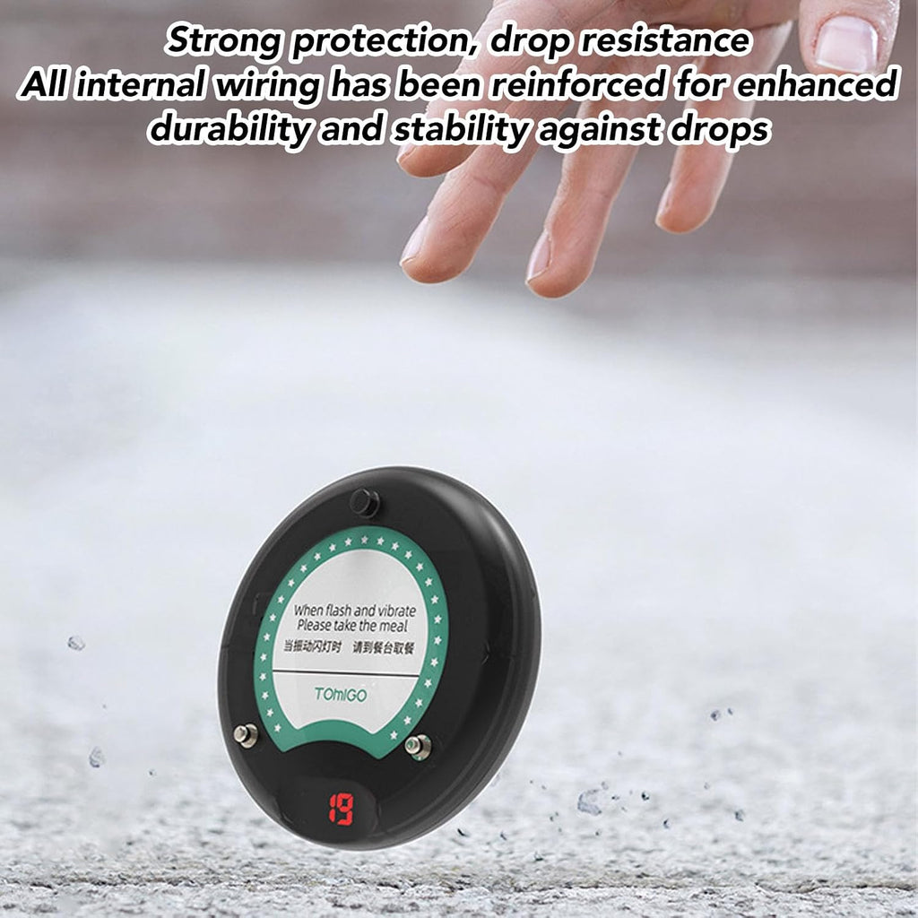 Restaurant Pager System. Wireless Water Proof Calling System for Food Cafes
