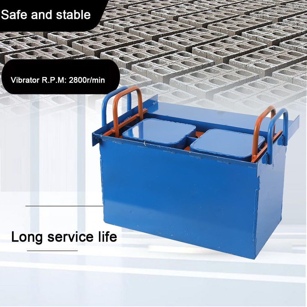 Concrete Block Machine, 110V 550W Hollow Soil Block Forming Machine Making