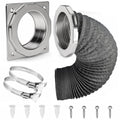 Wnfou Magnetic Dryer Vent Connector Kit, 4-Inch Quick Connect Coupling