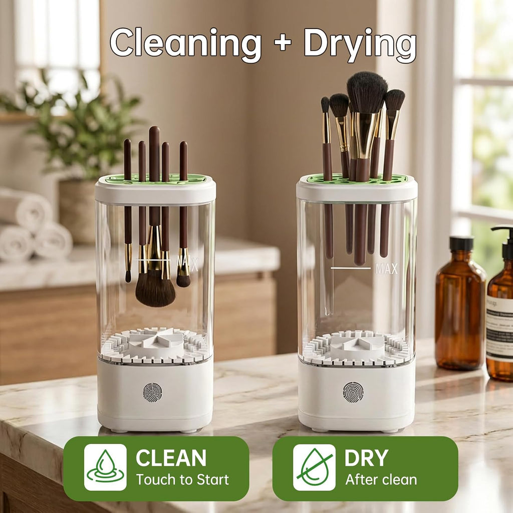 Electric Makeup Brush Cleaner Machine Dryer-Holder