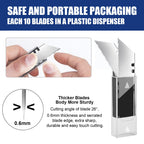 Utility Knife Blades, SK5 Box Cutter & Razor Blades-Serrated Edge