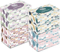 Facial Tissues Boxes Bulk, Soft 2-Ply, 230 Sheets, 8 Pack