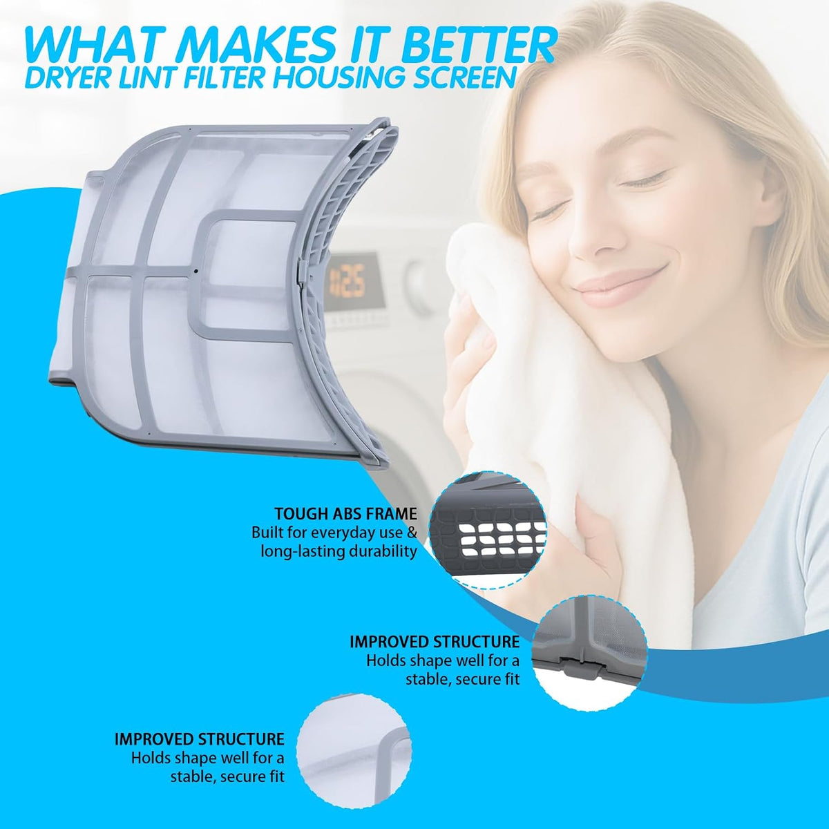 DLEX8100V DLGX8101V DLEX9000V DLEX5000V DLGX8001V Dryer Lint Filter
