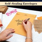 "Dyrfolm 20 Pack 9 X 12 Clasp Envelopes, Brown Kraft "