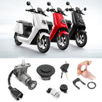 Newnessai Ignition Switch Lock Cylinder Full Kit with 2 Keys