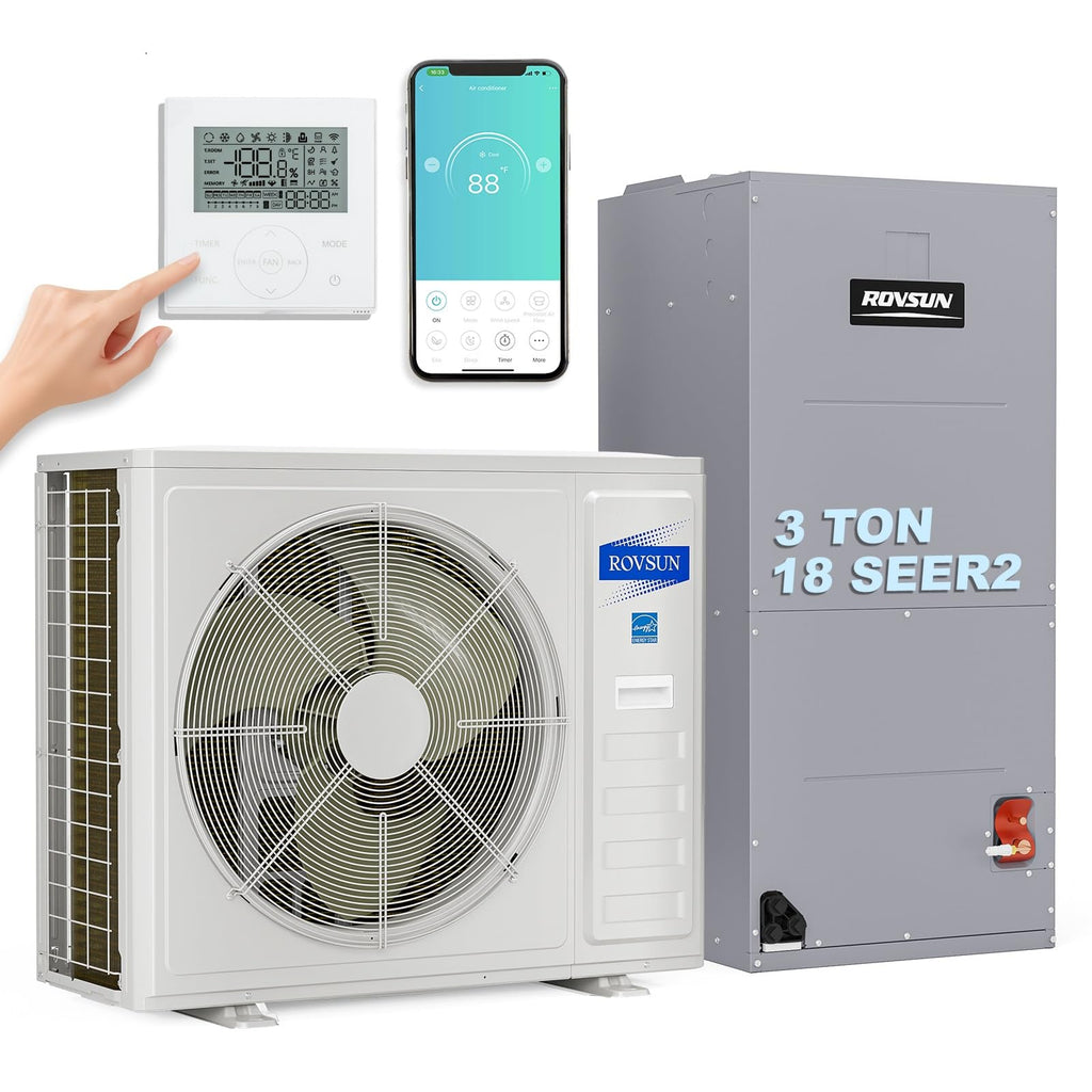 36000 BTU Ducted Central Air Conditioner with Heat Pump & Inverter