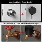 Door Knob Lockout Device, All-Metal Version, Without Padlock