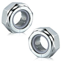 1/2-13 Nylon Insert Lock Nuts 316 Stainless Steel Coarse Thread (10 Pack)