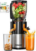 Juicer Machines, 6" Large Feed Chute Cold Press Juicer