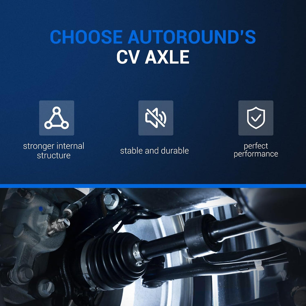 Autoround 661430 Front CV Axle Fits 2007-2020 Chevy Tahoe Silverado