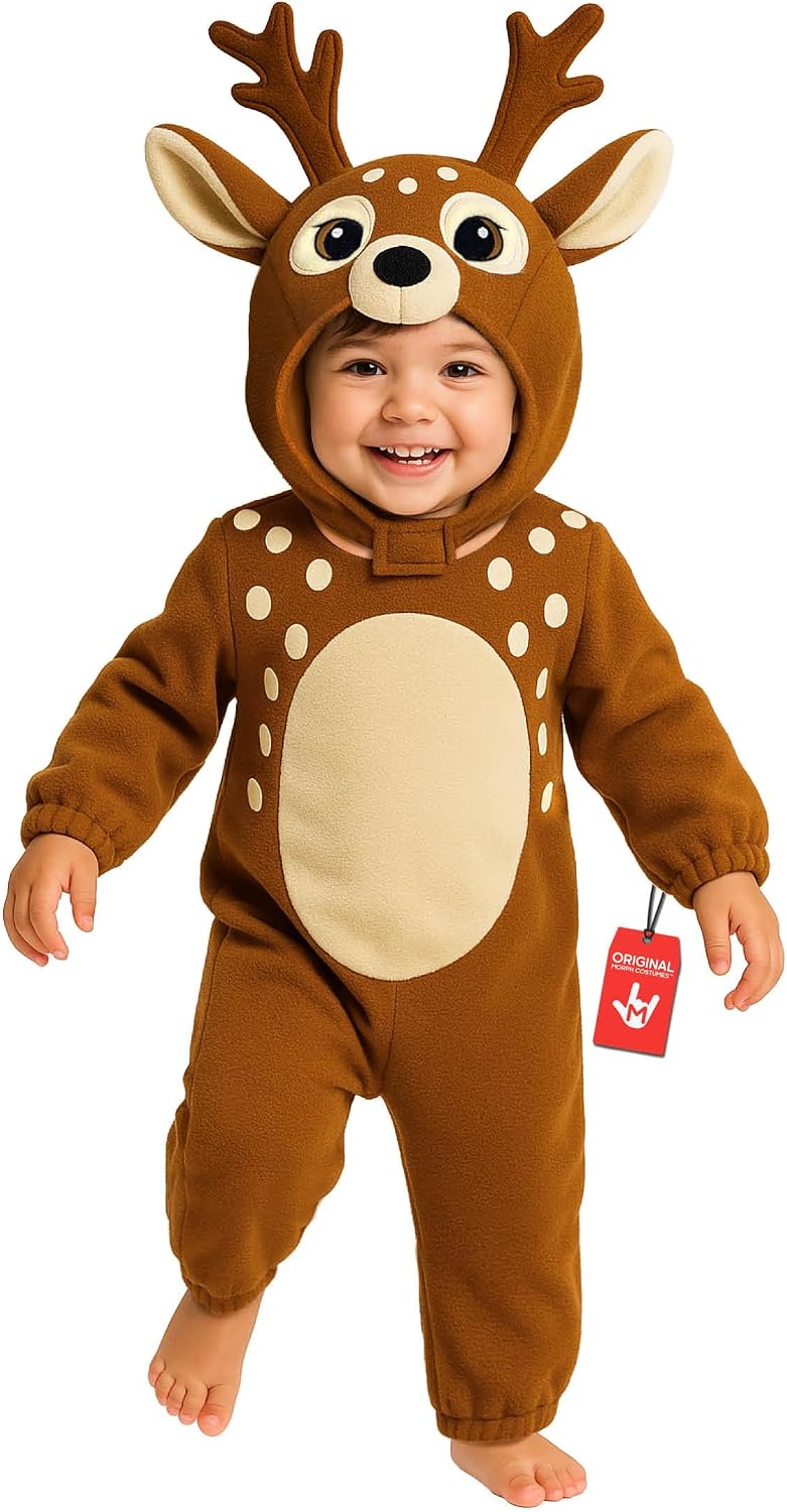 Toddler Deer Costume, Baby Deer Halloween Costumes, Infant Fawn Costume, Halloween Costumes For Kids