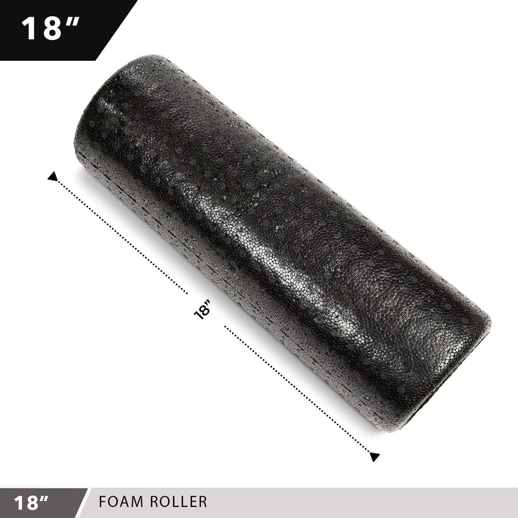 High Density Muscle Foam Rollers - Sports Massage Rollers for Stretching, Physical Therapy, Deep Tissue, Myofascial