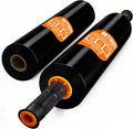 Black Stretch Wrap Shrink Film for Moving Supplies (15inch, 2 Pack) x 1000ft, Industrial Strength Plastic Wrap