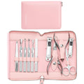 Stainless Steel Manicure Set 11-in-1 Professional Nail Clipper Kit