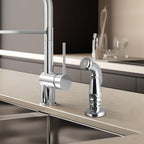 Universal Sink Sprayer Attachment for Kitchen Faucet, Chrome